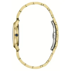 Frederique Constant Slimline 30mm MOP Dial Gold Toned Steel Bracelet Watch