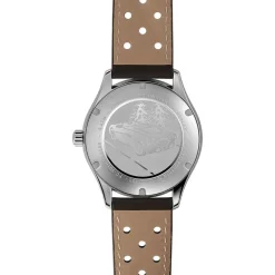 Frederique Constant Vintage Rally Healy 40mm Green Dial Brown Leather Strap Watch