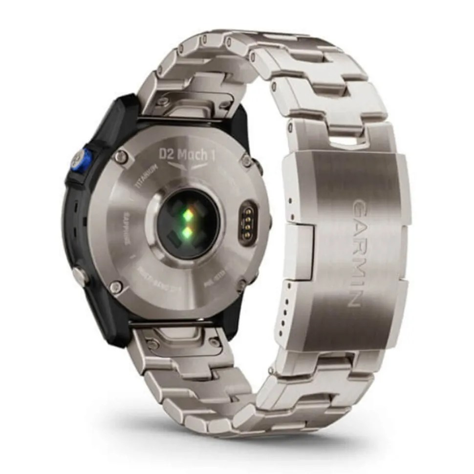 Garmin D2 MACH 1 Multifunction Titanium Case Bracelet Watch