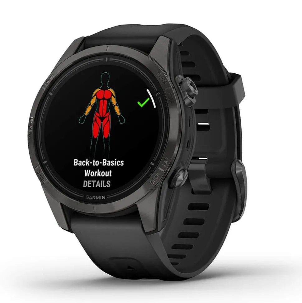 Garmin Epix Pro Gen 2 Sapphire 42mm Carbon Grey Titanium Case Watch