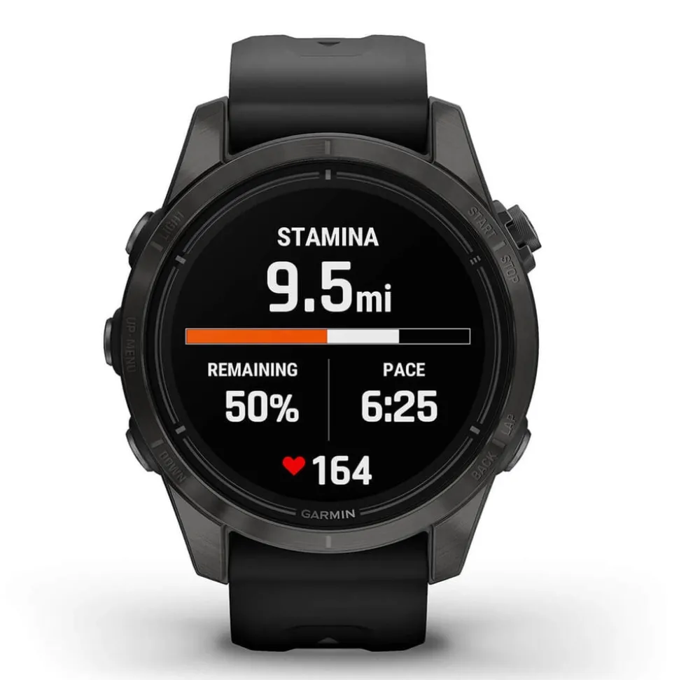 Garmin Epix Pro Gen 2 Sapphire 42mm Carbon Grey Titanium Case Watch