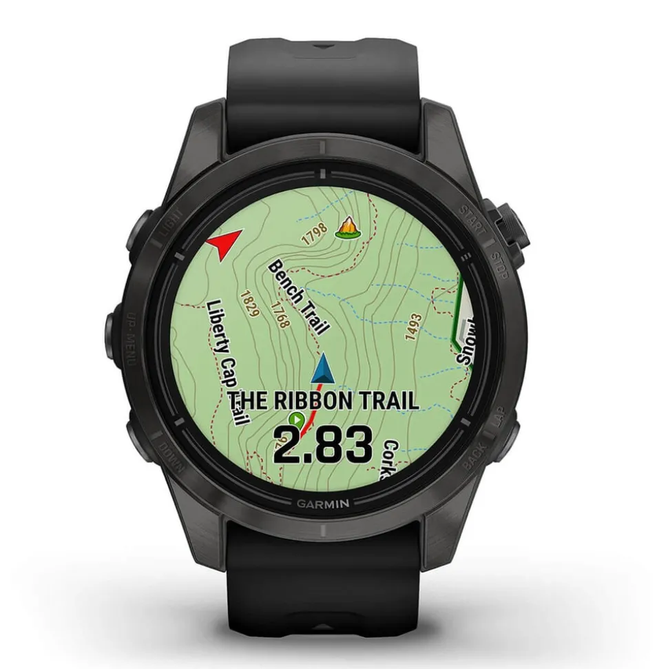 Garmin Epix Pro Gen 2 Sapphire 42mm Carbon Grey Titanium Case Watch