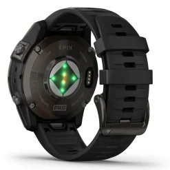 Garmin Epix Pro Gen 2 Sapphire 47mm Carbon Grey DLC Titanium Case Black Strap Watch