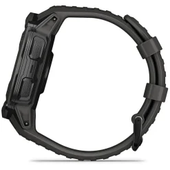 Garmin Instinct 2x Solar Graphite 50mm Black Silicone Strap Watch