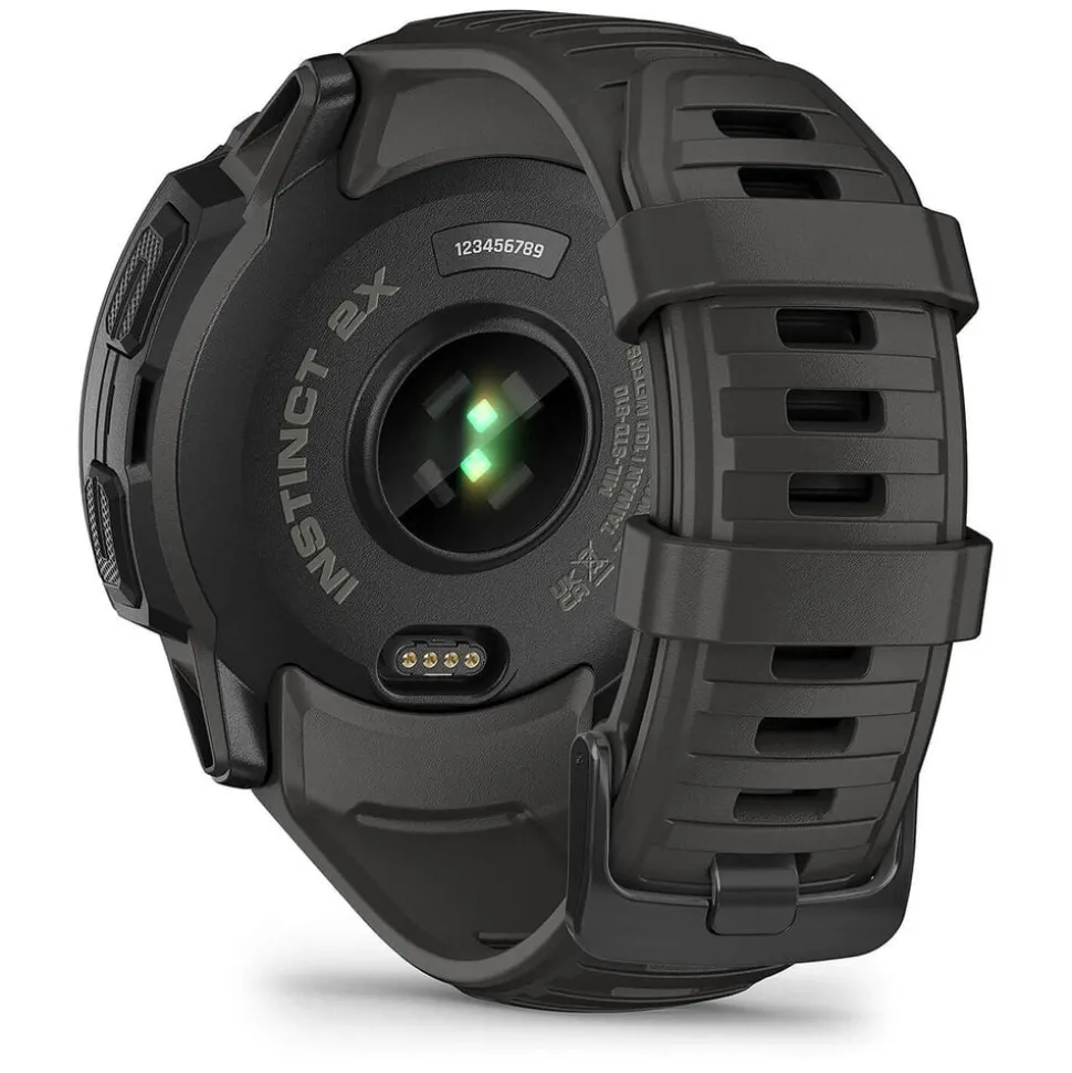 Garmin Instinct 2x Solar Graphite 50mm Black Silicone Strap Watch
