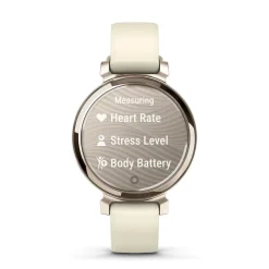 Garmin Lily&reg; 2 Cream Gold Bezel Coconut Silicone Strap Watch