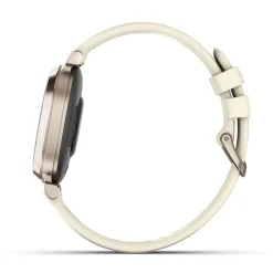 Garmin Lily&reg; 2 Cream Gold Bezel Coconut Silicone Strap Watch