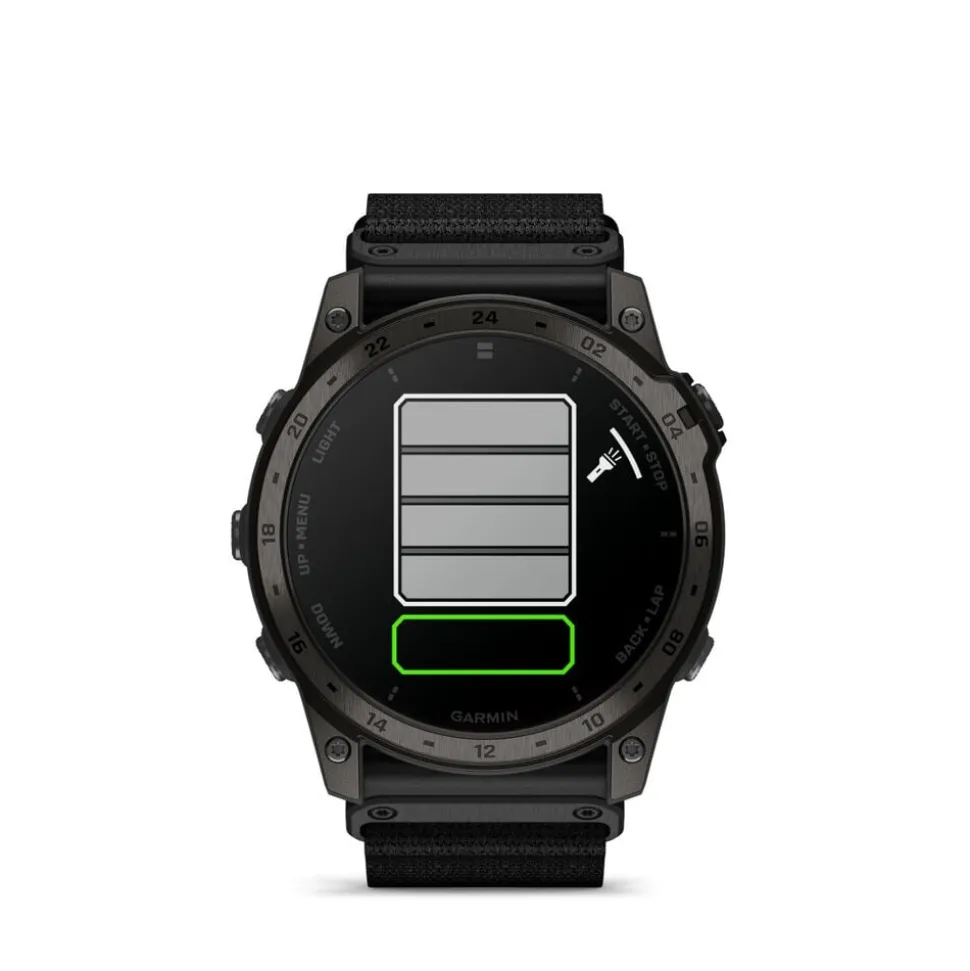 Garmin Tactix 7 AMOLED Edition 51mm Titanium Case Fabric Strap Watch
