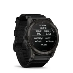 Garmin Tactix 7 AMOLED Edition 51mm Titanium Case Fabric Strap Watch