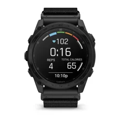 Garmin tactix® 8 AMOLED 51mm Dial Black Silicon Strap Watch
