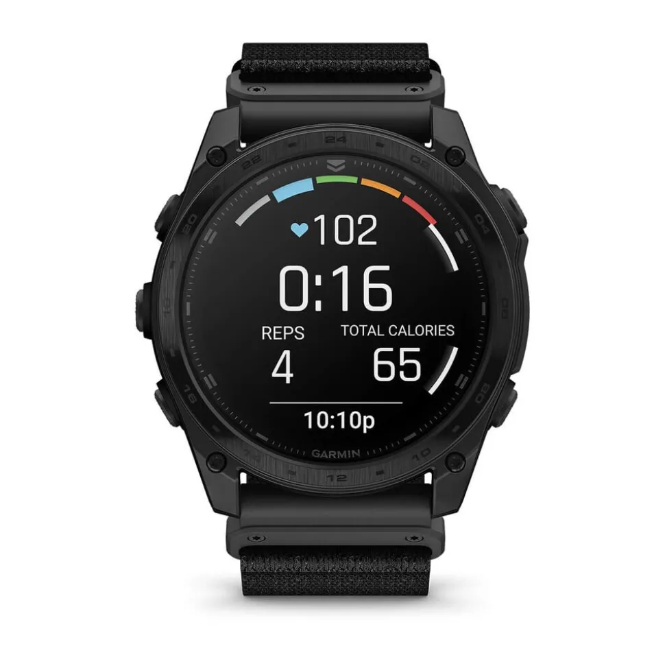 Garmin tactix® 8 AMOLED 51mm Dial Black Silicon Strap Watch