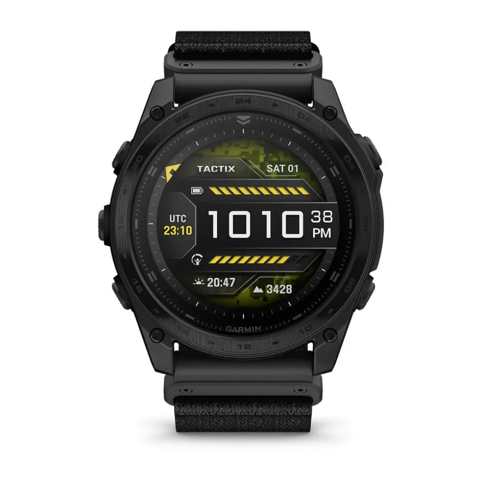 Garmin tactix® 8 AMOLED 51mm Dial Black Silicon Strap Watch