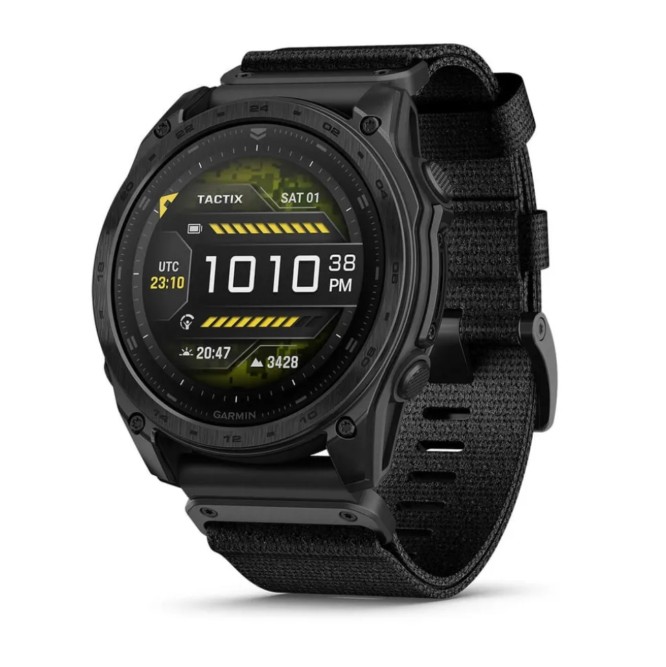 Garmin tactix® 8 Solar 51mm Dial Black Silicon Strap Watch