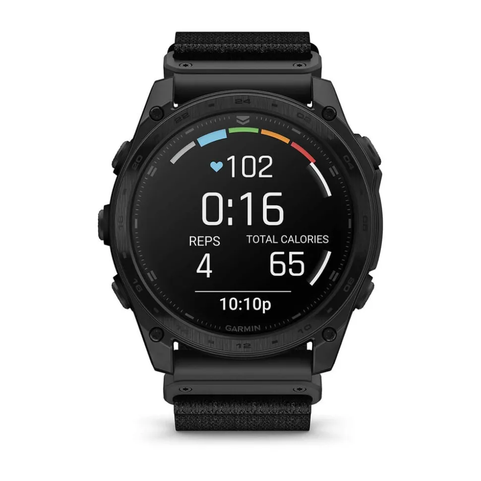 Garmin tactix® 8 Solar 51mm Dial Black Silicon Strap Watch