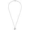 Gucci Aureco Silver Interlock Pendant