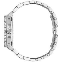 Gucci Dive 40mm Silver Dial Steel Bezel Bracelet Watch