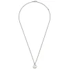 Gucci Interlocking Silver Pendant Chain Necklace