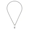 Gucci Trademark Padlock Pendant Chain Necklace