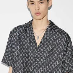 Gucci Trademark Padlock Pendant Chain Necklace