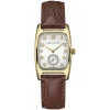 Hamilton American Classic Boulton Quartz 27mm x 31,6mm White Dial Brown Leather Strap Watch