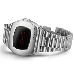 Hamilton American Classic PSR Digital Quartz 41mm x 35mm Dial Steel Case & Bracelet Watch