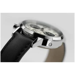 Hamilton American Classic Intra-Matic Auto 40mm Panda Dial Black Leather Strap Watch