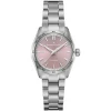 Hamilton Jazzmaster Performer Auto 34mm Pink Dial Steel Bracelet Watch