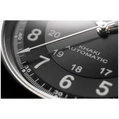 Hamilton Khaki Field King Auto 40mm Black Dial Steel Case & Bracelet Watch