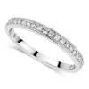 Kathy De Stafford 18ct White Gold 0.15 Carat Diamond Grain Setting Ring