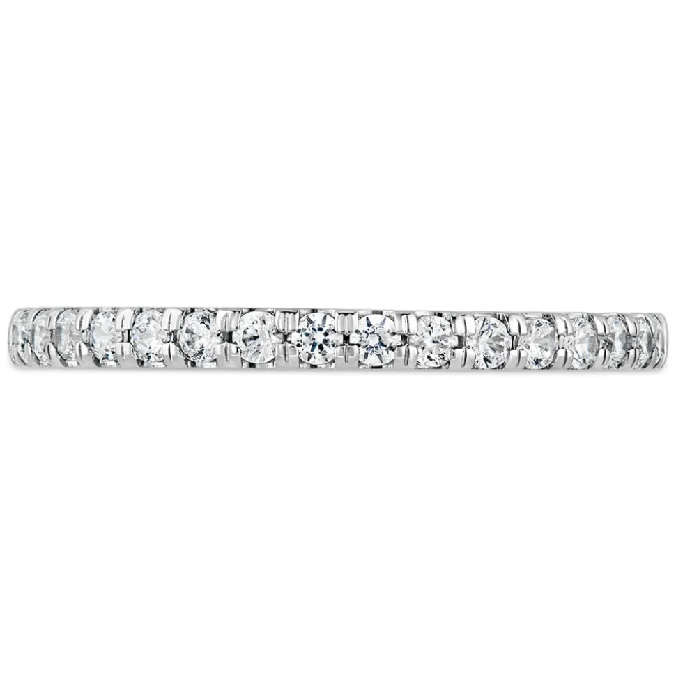 Kathy de Stafford 18ct White Gold "Alannah" Claw Set Diamond 0.20ct Wedding Ring