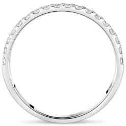 Kathy de Stafford 18ct White Gold "Alannah" Claw Set Diamond 0.20ct Wedding Ring