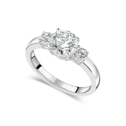 Ladies Sterling Silver Dress Ring