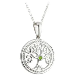 Ladies Sterling Silver 'Tree of Life' Pendant