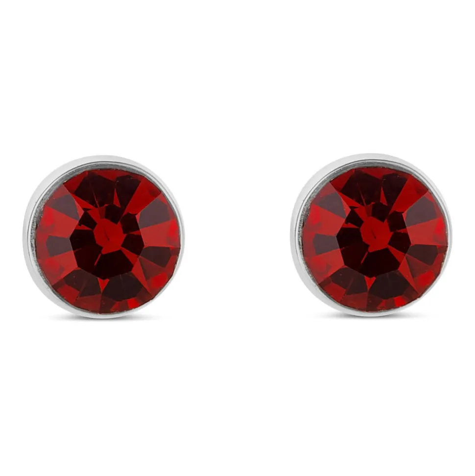 Little Treasure January Birthstone Children's Earrings