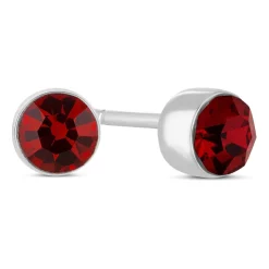 Little Treasure January Birthstone Children's Earrings