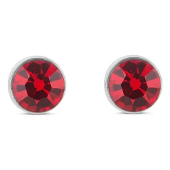 Little Treasure July Birthstone Children's Earrings