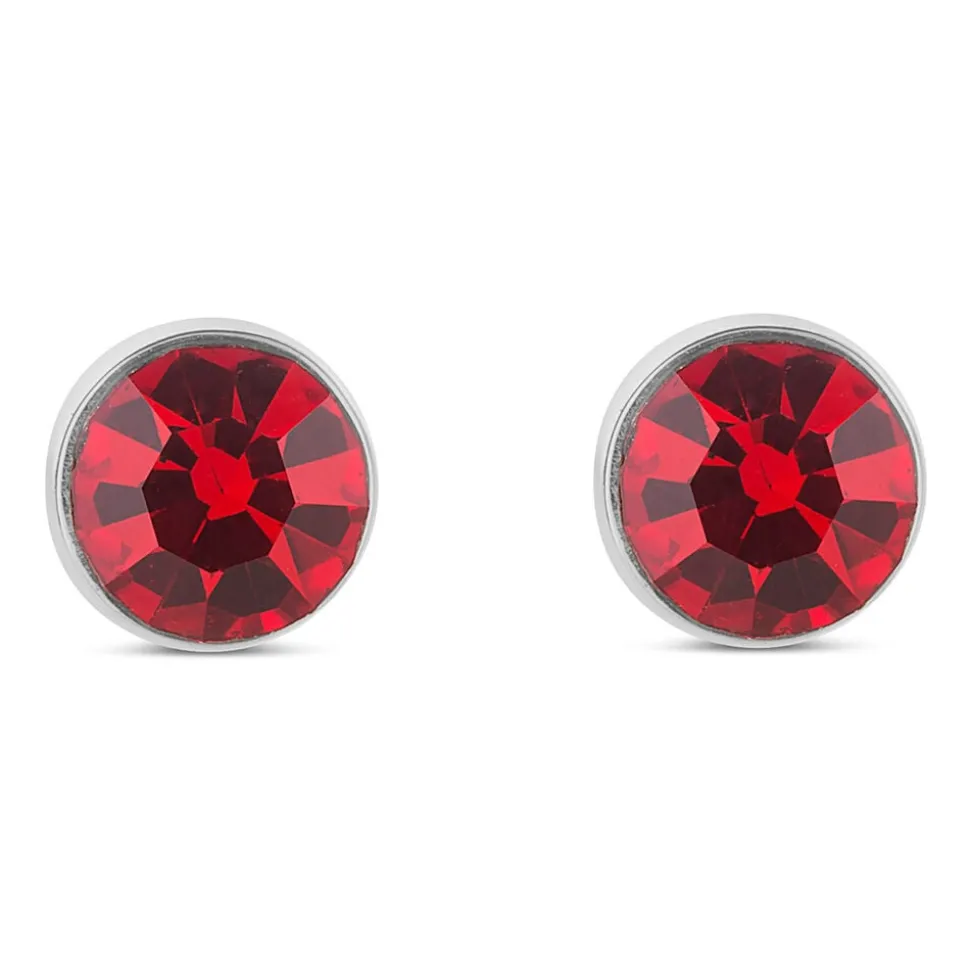Little Treasure July Birthstone Children's Earrings