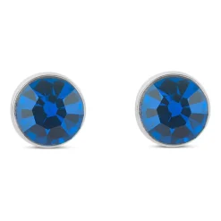 Little Treasure September Birthstone Children's Earrings