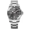 Longines HydroConquest Grey Dial Steel Bracelet Men's Watch