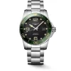 Longines Hydroconquest 41mm Black Dial Stainless Steel & Ceramic Case Mens Watch