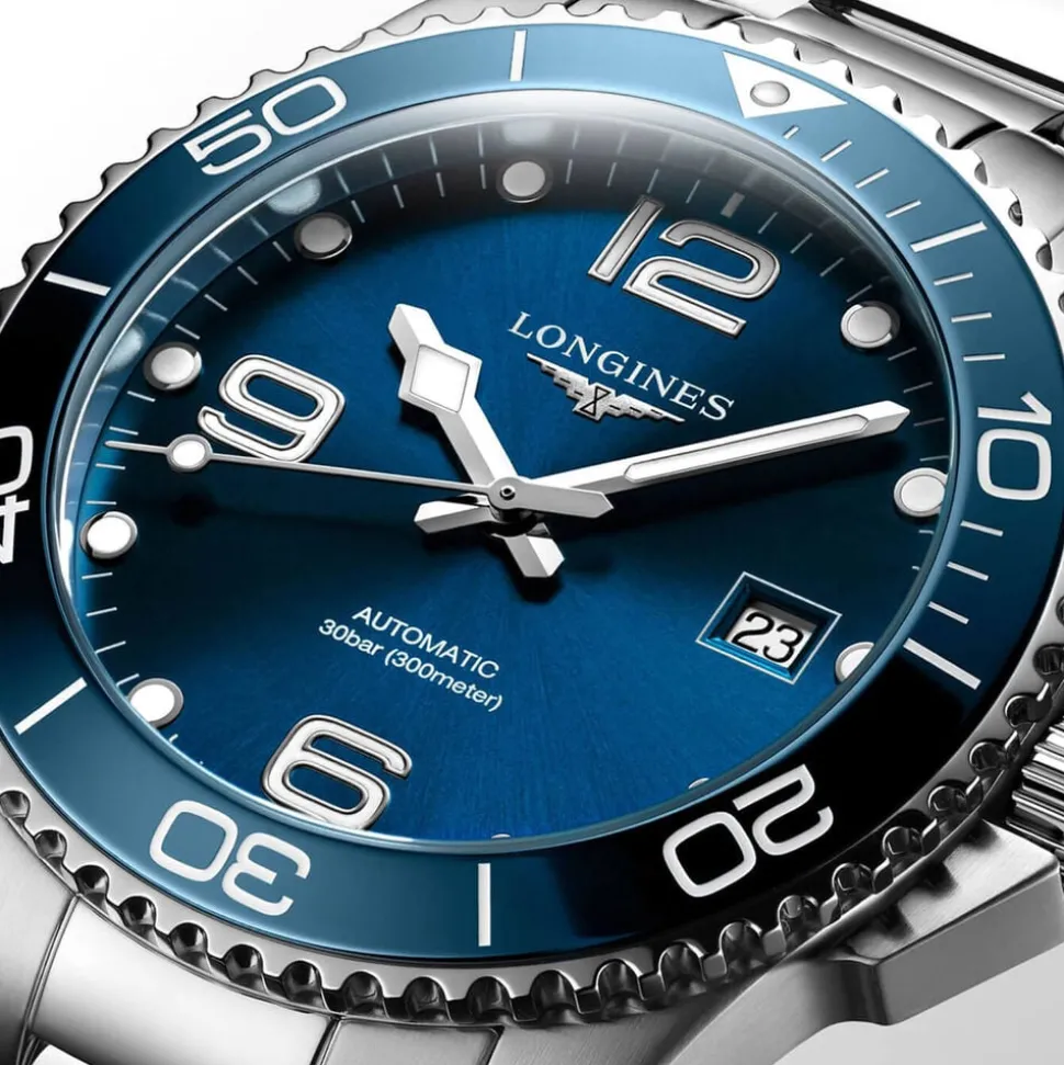 Longines HydroConquest 41mm Automatic Blue Dial Bracelet Watch