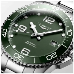 Longines HydroConquest Sports 41mm Khaki Steel Watch