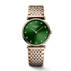 Longines La Grande Classique 29mm Green Dial Diamond Dots Two Tone Steel Bracelet Watch