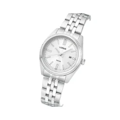 Lorus Quartz Ladies 30mm Silver Dial Steel Bracelet Watch