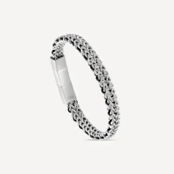 Men's Steel Chevron 8.5' Bracelet