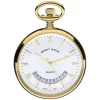 Mount Royal Gold Plated Cream Dial Roman Date Feature Pocket Watch