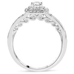 Northern Star 0.65ct Princess Diamond 18ct White Gold Ring