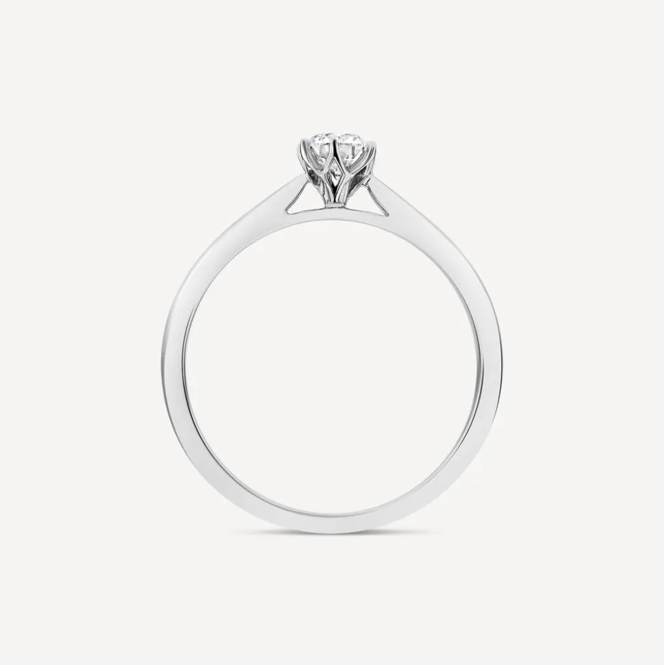 Northern Star 18ct White Gold 0.38ct Diamond Ring