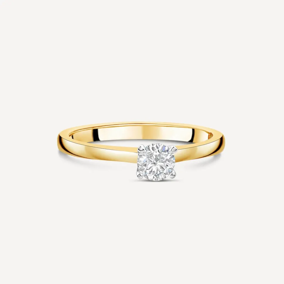 Northern Star 18ct Yellow Gold 0.30ct Diamond Ring