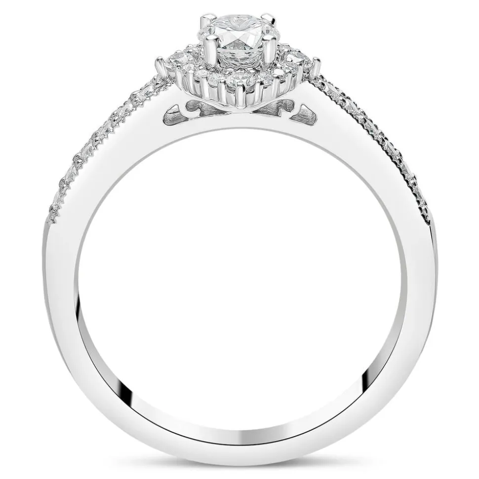 Northern Star Signature 0.50ct Diamond 18ct White Gold Ring